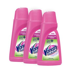 Odplamiacz do prania VANISH Oxi Action Extra Hygiene 3 x 1400 ml