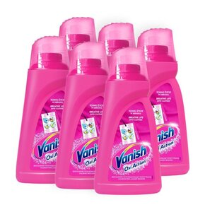 Odplamiacz do prania VANISH Oxi Action 6 x 1500 ml