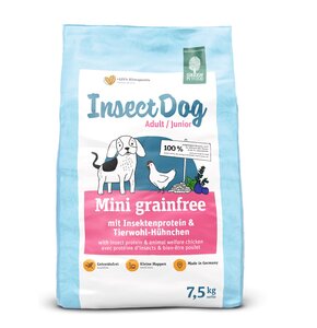 Karma dla psa GREEN PETFOOD InsectDog Mini Grainfree Kurczak 7.5 kg