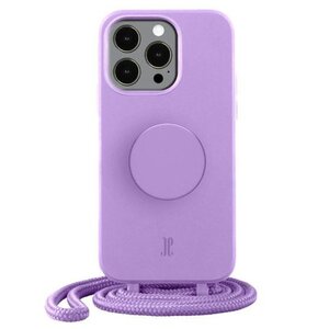 Etui JUST ELEGANCE PopGrip do Apple iPhone 13 Pro Lawendowy