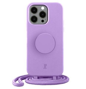 Etui JUST ELEGANCE PopGrip do Apple iPhone 13 Pro Max Lawendowy