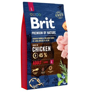 Karma dla psa BRIT Premium By Nature Large Kurczak 8 kg
