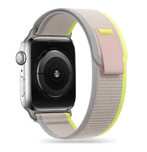 Pasek TECH-PROTECT Nylon do Apple Watch 4/5/6/7/8/9/SE (38/40/41mm) Beżowy