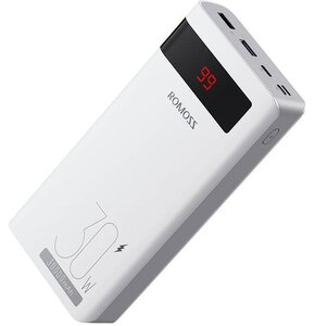 Powerbank ROMOSS Sense 8PS Pro 30000mAh Biały