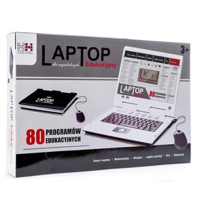 Zabawka laptop edukacyjny HH POLAND 80 programów edukacyjnych 61905-DM459389