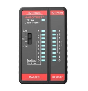 Tester przewodów sieciowych RJ11/RJ45 HABOTEST HT812A