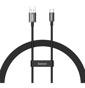 Kabel USB - USB-C BASEUS Superior Series 65W 1 m Czarny