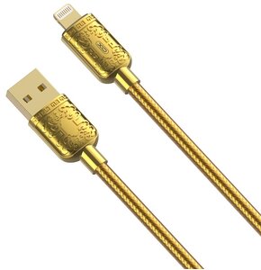 Kabel USB - Lightning XO NB216 1 m Złoty