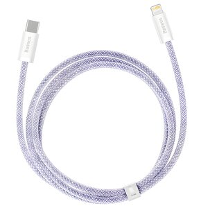 Kabel USB Typ-C - Lightning BASEUS Dynamic 2 1m Fioletowy