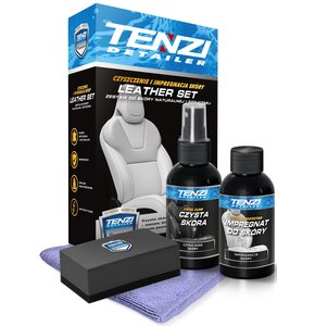 Zestaw do czyszczenia i pielęgnacji skóry TENZI Leather Set