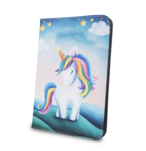 Etui na tablet GREENGO Unicorn 9-10 cali Wielokolorowy