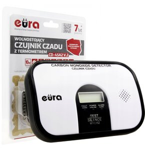 Czujnik tlenku węgla (czadu) EURA CD-45A2 v.5