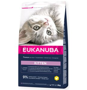 Karma dla kota EUKANUBA Kitten Kurczak 2 kg