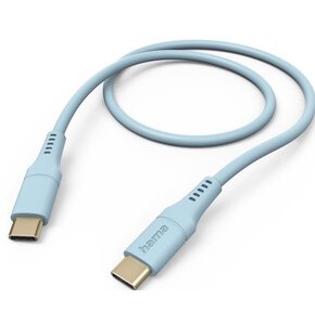 Kabel USB-C - USB-C HAMA Flexible 1.5 m Niebieski