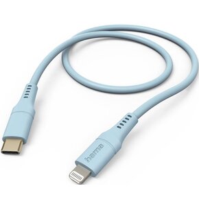 Kabel USB-C – Lightning HAMA Flexible 1.5 m Niebieski