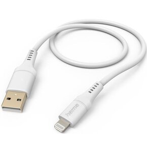 Kabel USB - Lightning HAMA Flexible 1.5 m Biały