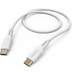 Kabel USB-C - USB-C HAMA Flexible 1.5 m Biały