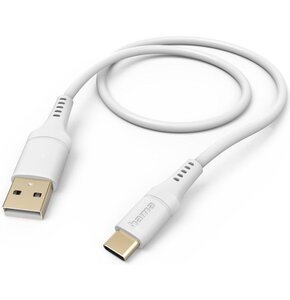 Kabel USB - USB-C HAMA Flexible 1.5m Biały