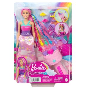 Lalka Barbie Dreamtopia Księżniczka Zakręcone pasemka HNJ06