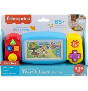 Zabawka interaktywna FISHER PRICE Ucz się i śmiej! Konsola ABC małego gracza HNN39