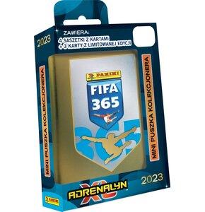 Karty PANINI FIFA 365 Adrenalyn XL 2023 Mini puszka kolekcjonera