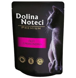 Karma dla kota DOLINA NOTECI Premium Filet z piersi indyka 85 g