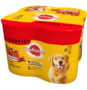Karma dla psa PEDIGREE Mix smaków (4 x 400 g)