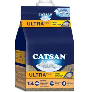 Żwirek dla kota CATSAN Ultra 15 l