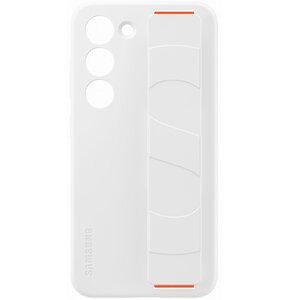 Etui SAMSUNG Silicone Grip Cover do Galaxy S23 EF-GS911TWEGWW Biały