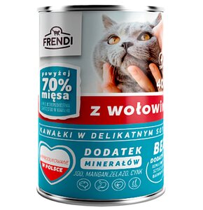 Karma dla kota FRENDI Wołowina 400 g
