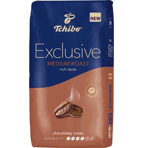 Kawa ziarnista TCHIBO Exclusive Medium Roast Arabica 1 kg