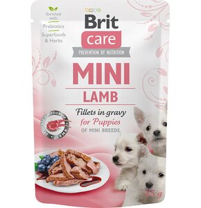 Karma dla psa BRIT Care Puppy Mini Jagnięcina 85 g