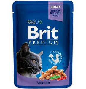 Karma dla kota BRIT Premium Dorsz 100 g