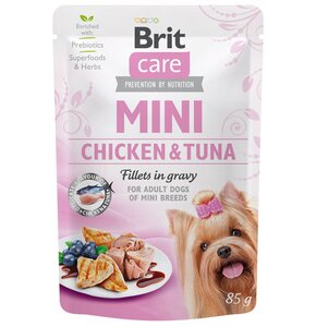 Karma dla psa BRIT Care Mini Kurczak z tuńczykiem 85 g