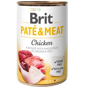 Karma dla psa BRIT Paté & Meat Kurczak 400 g