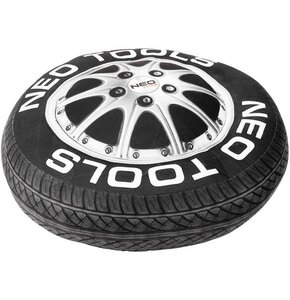 Poduszka NEO TOOLS Opona 3D GD023 40 x 16.5 cm Czarny