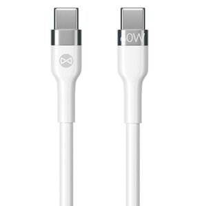 Kabel USB-C - USB-C FOREVER Flexible 100W 2 m Biały