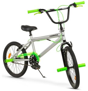 Rower młodzieżowy TOIMSA BMX 544 20 cali dla chłopca Zielony