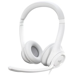Słuchawki LOGITECH H390 Biały