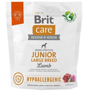 Karma dla psa BRIT Care Hypoallergenic Junior Jagnięcina z ryżem 1 kg