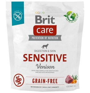 Karma dla psa BRIT Care Dog Grain Free Sensitive Venison Dziczyzna z ziemniakami 1 kg