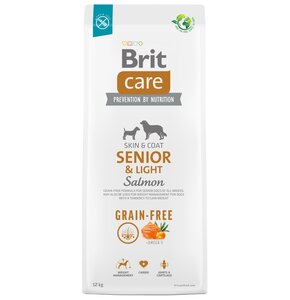 Karma dla psa BRIT Care Dog Grain-Free Senior & Light Salmon Łosoś z ziemniakami 12 kg
