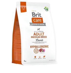 Karma dla psa BRIT Care Hypoallergenic Medium Jagnięcina z ryżem 3 kg