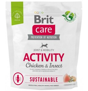 Karma dla psa BRIT CARE Sustainable Activity Kurczak i owady 1 kg