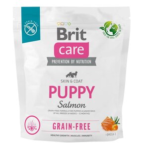 Karma dla psa BRIT CARE Dog Grain-Free Puppy Salmon 1 kg