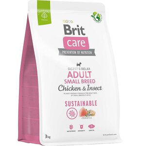 Karma dla psa BRIT Care Adult Small Breed Kurczak i owady 3 kg