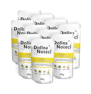 Karma dla psa DOLINA NOTECI Premium bogata w kurczaka 10 x 150 g
