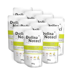 Karma dla psa DOLINA NOTECI Premium bogata w gęś z ziemniakami 10 x 150 g