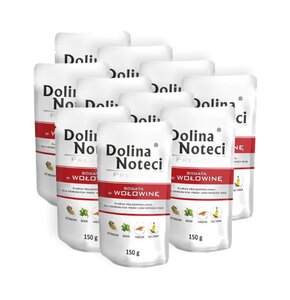 Karma dla psa DOLINA NOTECI Premium Wołowina 10 x 150 g