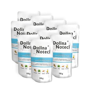 Karma dla psa DOLINA NOTECI Premium bogata w jagnięcinę 10 x 150 g